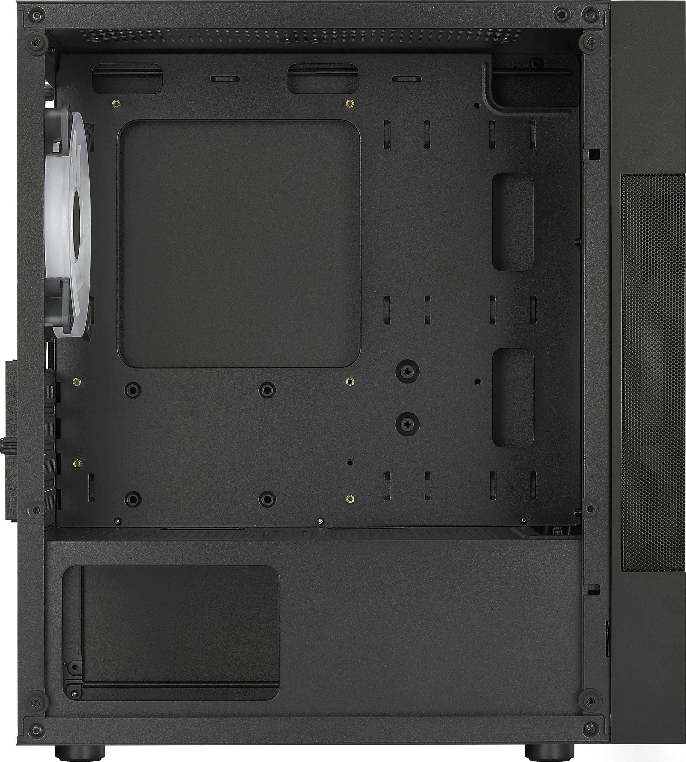 Kasë Aerocool Atomic Lite v1, Mini Tower, microATX/Mini-ITX, RGB, e zezë