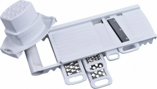 Rendë multifunksionale kuzhine Alpina, 5 rende + thikë, e bardhë