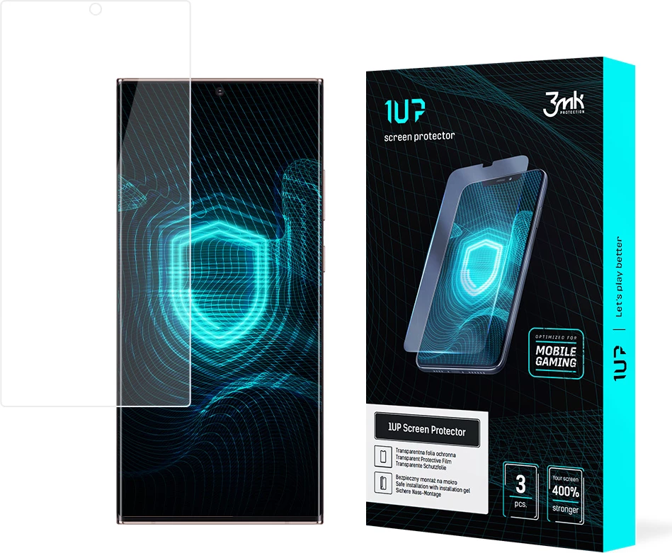 Mbrojtës ekrani 3mk 1UP për Samsung Galaxy Note 20 Ultra 5G, Transparent