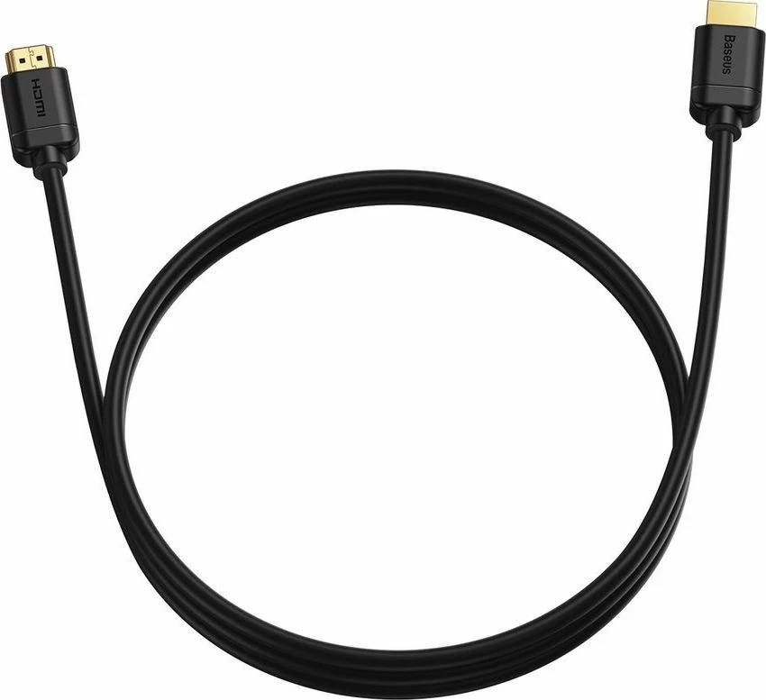 Kabll HDMI Baseus 60576-uniw HDMI 2.0 2m, lidhës HDMI–HDMI, e zezë