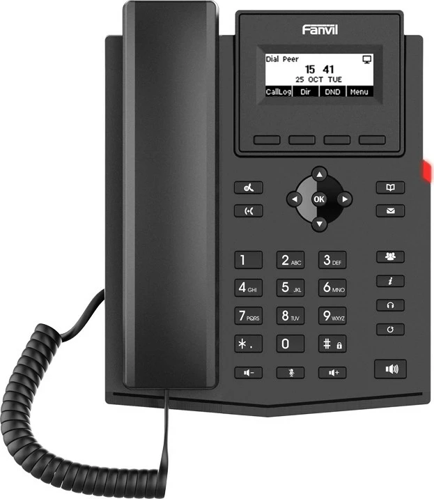 Telefon IP Fanvil X301P, 2 linja, i zi