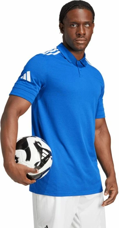 Maicë polo për meshkuj adidas, e kaltër [Madhësia: L]