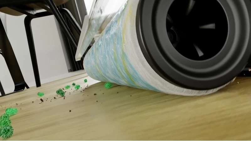 Fshesë elektrike me mop KARCHER FCV 3 Extra+, e bardhë