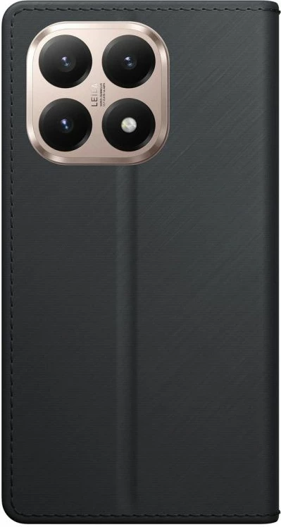Kutia-portofol për Xiaomi 15T 5G 3mk, e zezë