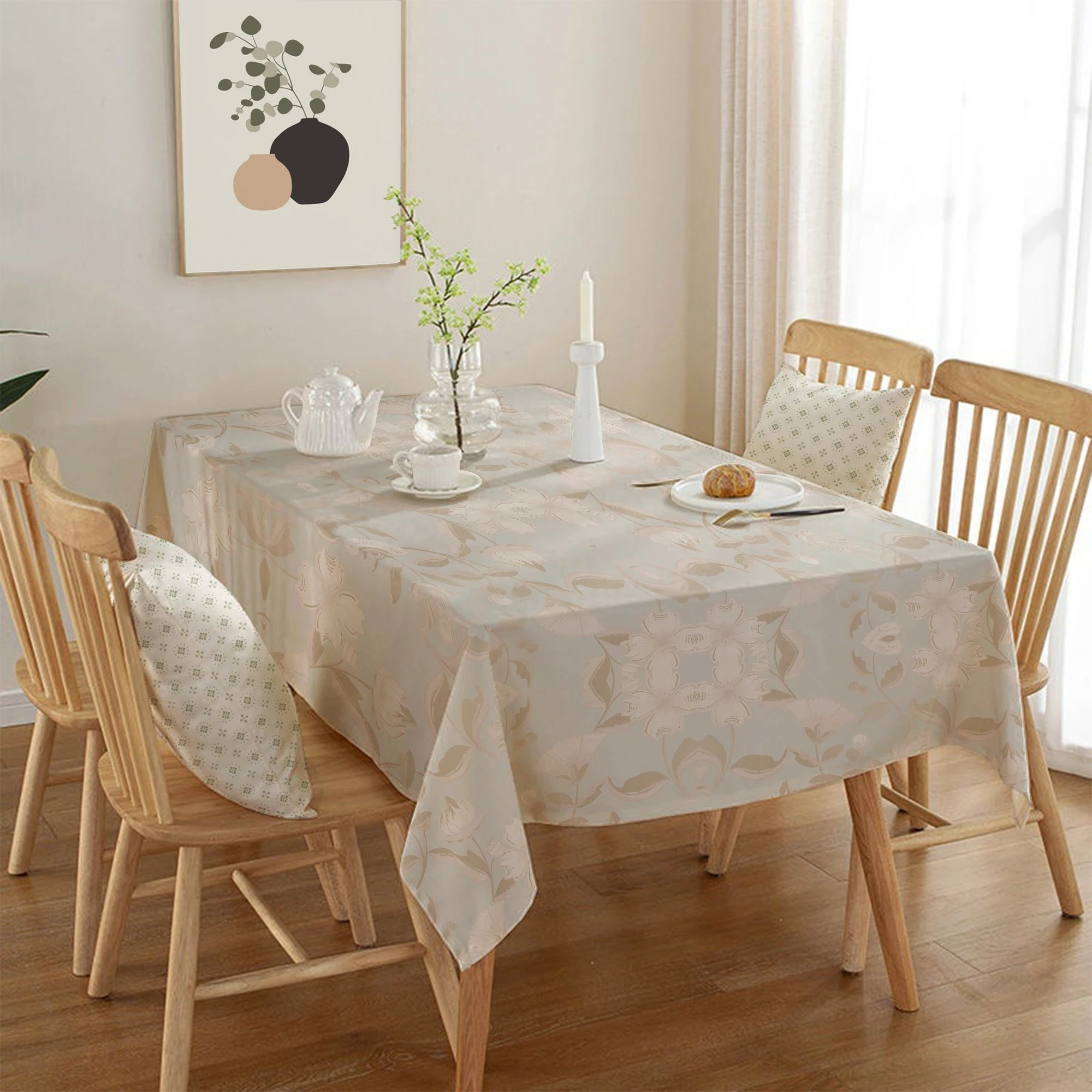Mbulesë tavoline Hermia, Asr-tblclt25 -10, 140x140cm