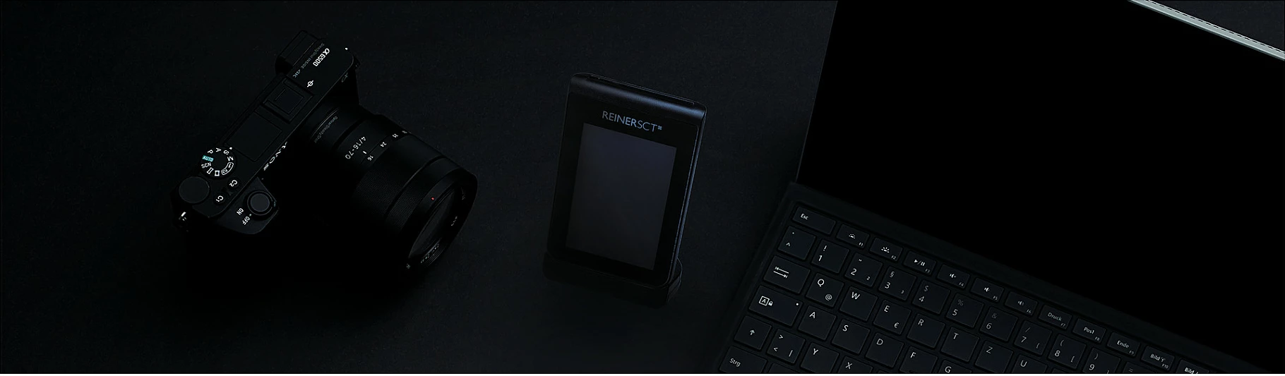 Gjenerator TAN REINER SCT tanJack deluxe, ekran 3.5" TFT, kamerë e integrume, USB, i zi