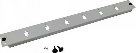 Panel i përparmë Helos 257708, 19", çelik, gri
