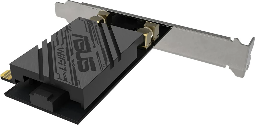 Kartë rrjeti ASUS PCE-BE92BT, WLAN / Bluetooth, PCI Express, E zezë