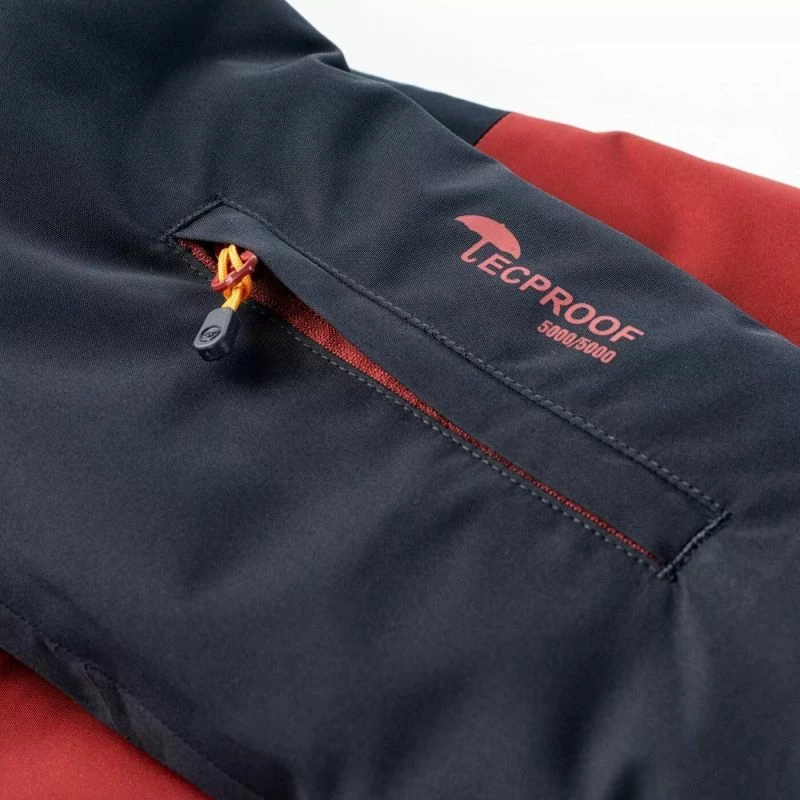 Jakne për ski Hi-Tec për meshkuj, të kuqe dhe blu të errët [Madhësia: XXL]