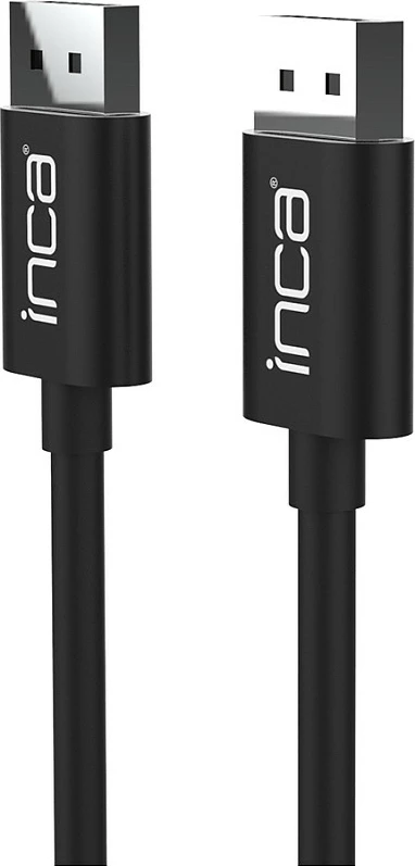 Kabllo DisplayPort INCA IDPD-20, 2m, 4K@60Hz, e zezë