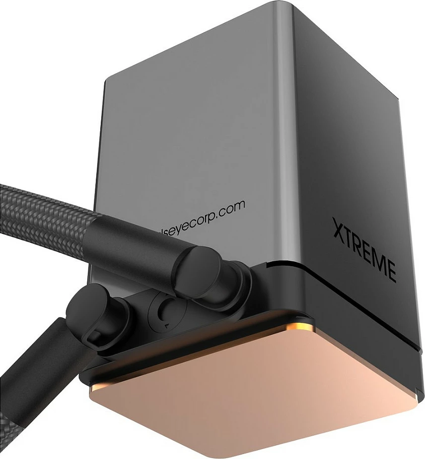 Ftohës procesori me ujë Inter-Tech ALSEYE X240, 240mm, 2x120mm, TDP 280W, RGB, i zi