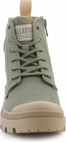 Çizme femra Palladium Pallabase Twill 96907-333, vetiver [Madhësia: 41]