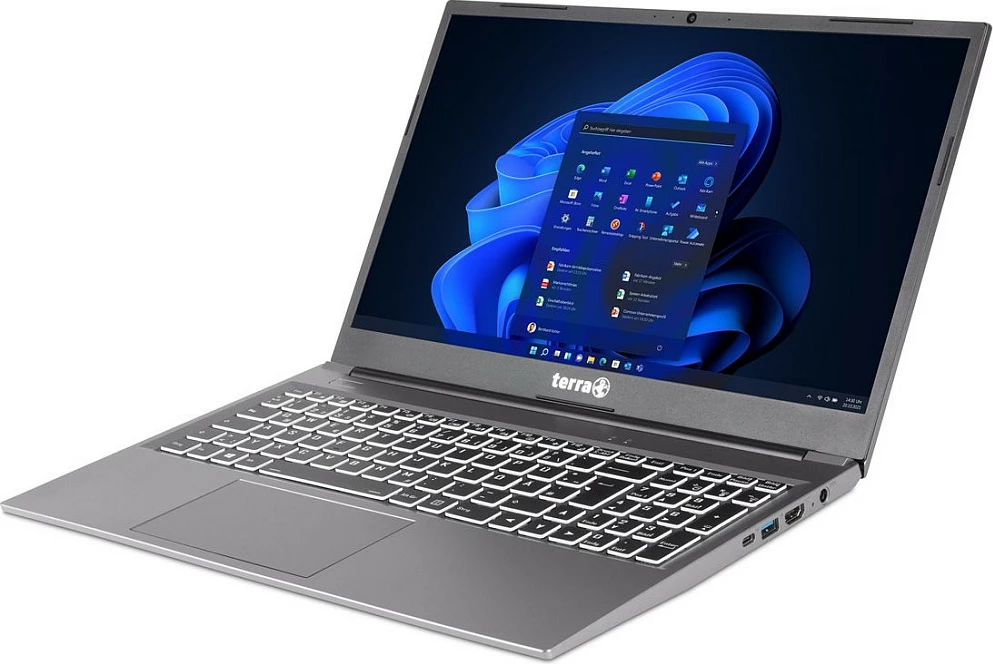 Laptop Terra TERRA MOBILE 1517R, 15.6", tastierë me numpad, gri