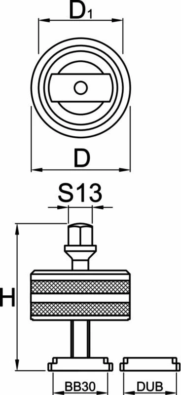 Vegël për çmontim BB30 & DUB UNIOR, unisex