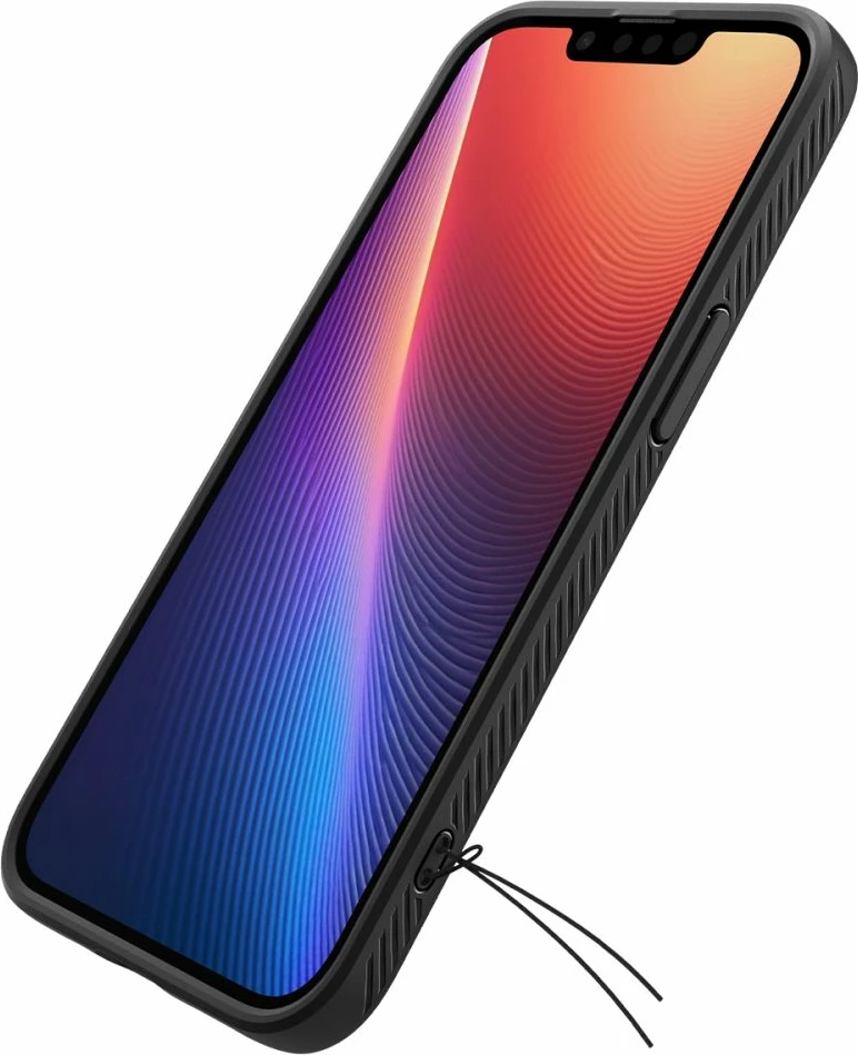 Mbështjellës Spigen Liquid Air për iPhone 16e, i zi mat