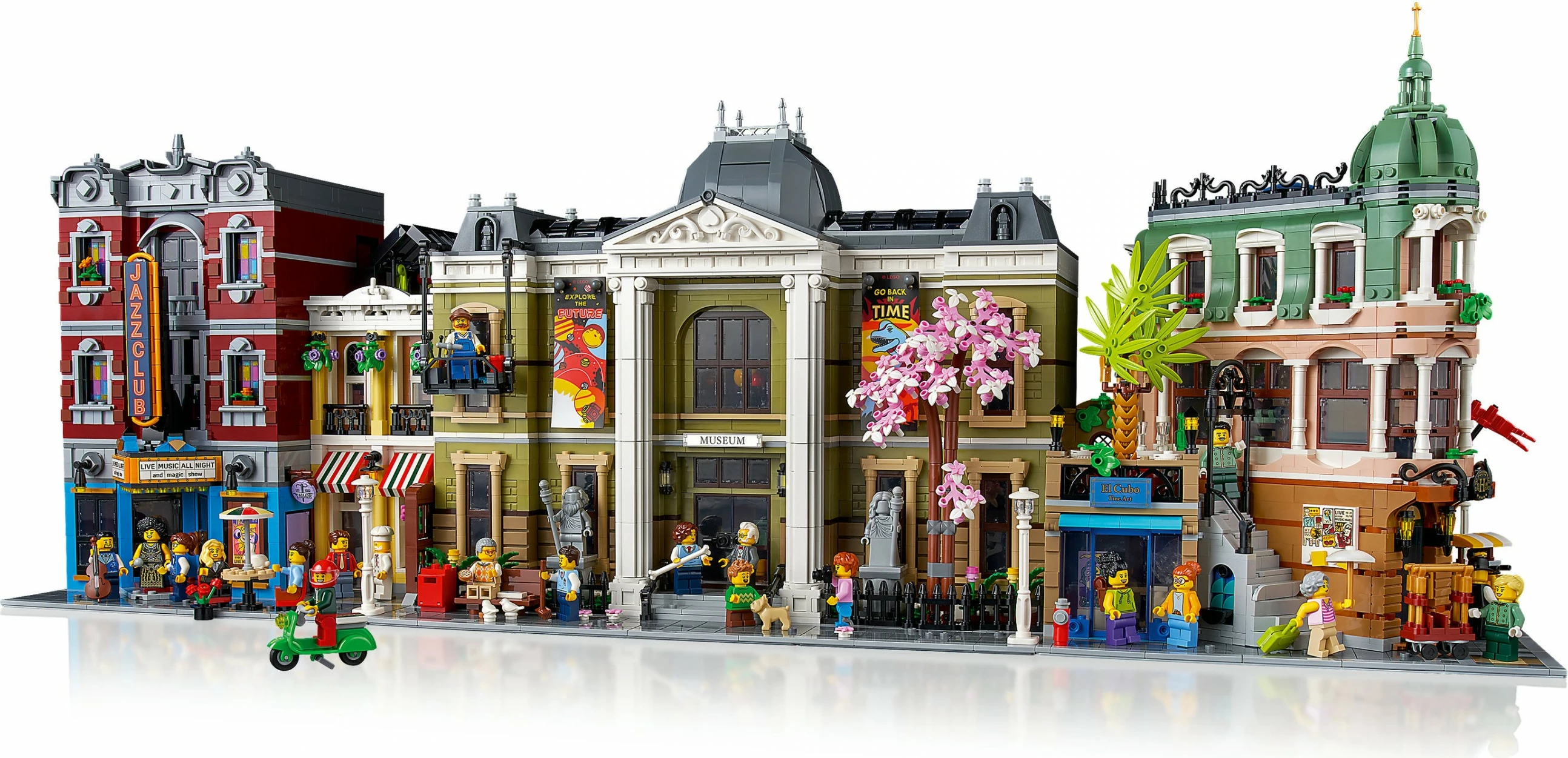 Set ndërtimi LEGO Natural History Museum, 4014 pjesë, për të rritur, plastikë, shumëngjyrësh