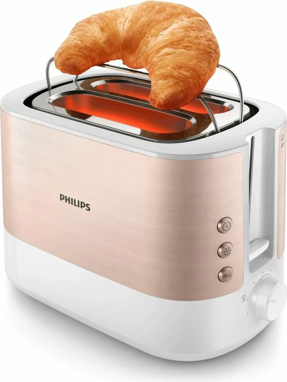 Toster Philips HD2638/11, rozë e bardhë