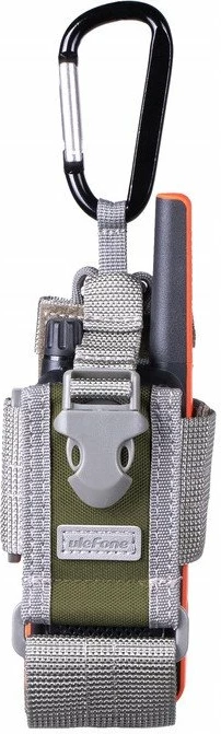 Mbajtëse telefoni Ulefone Armor Molle Holster UF-UAN07, universale e rregullueshme me Molle, gri