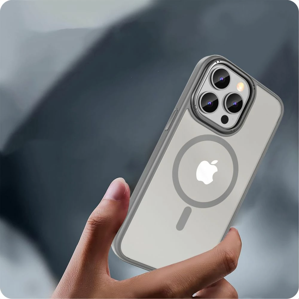 Mbështjellës Tech-Protect MagMat 2 për iPhone 15 Pro, MagSafe, titanium mat