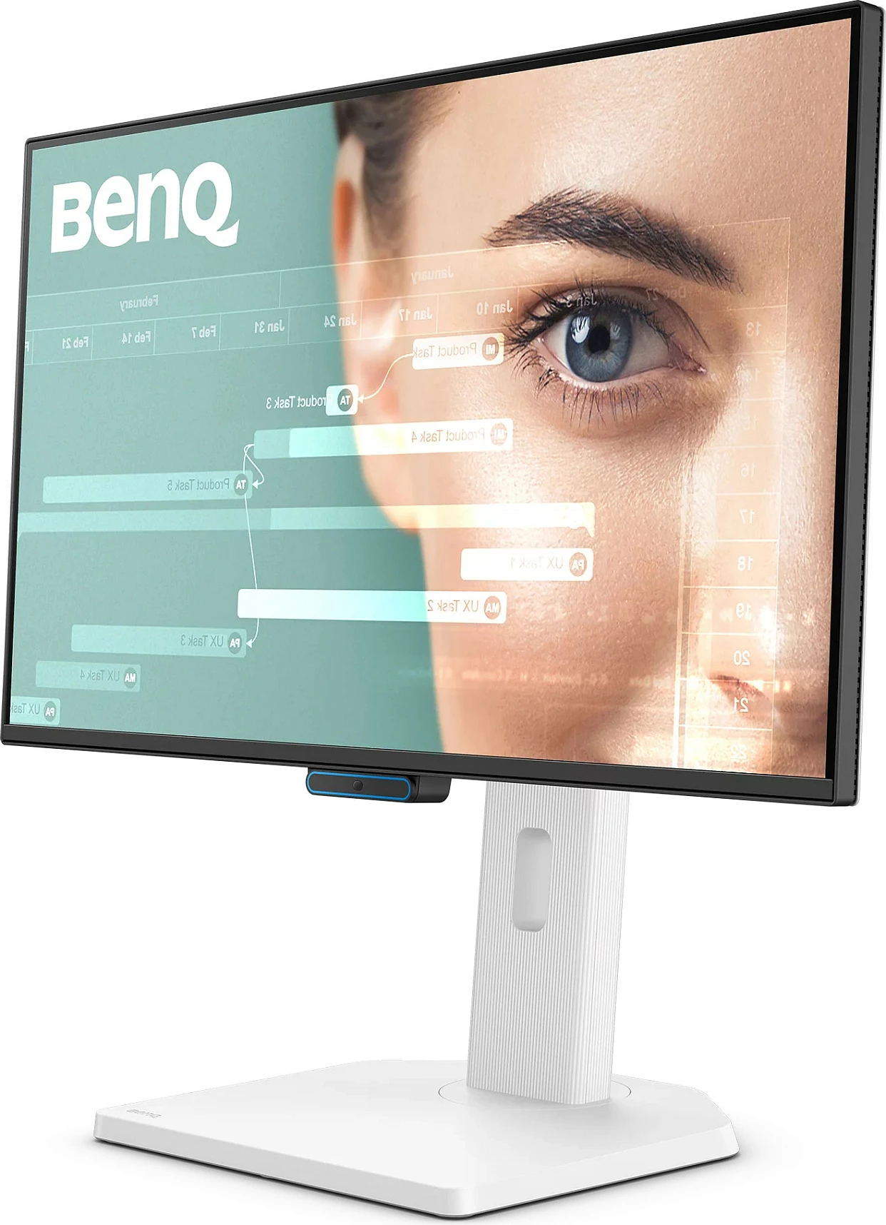 Monitor BenQ GW2490TC, 24" Full HD IPS, 1920x1080, FreeSync, altoparlantë, i zi/bardhë