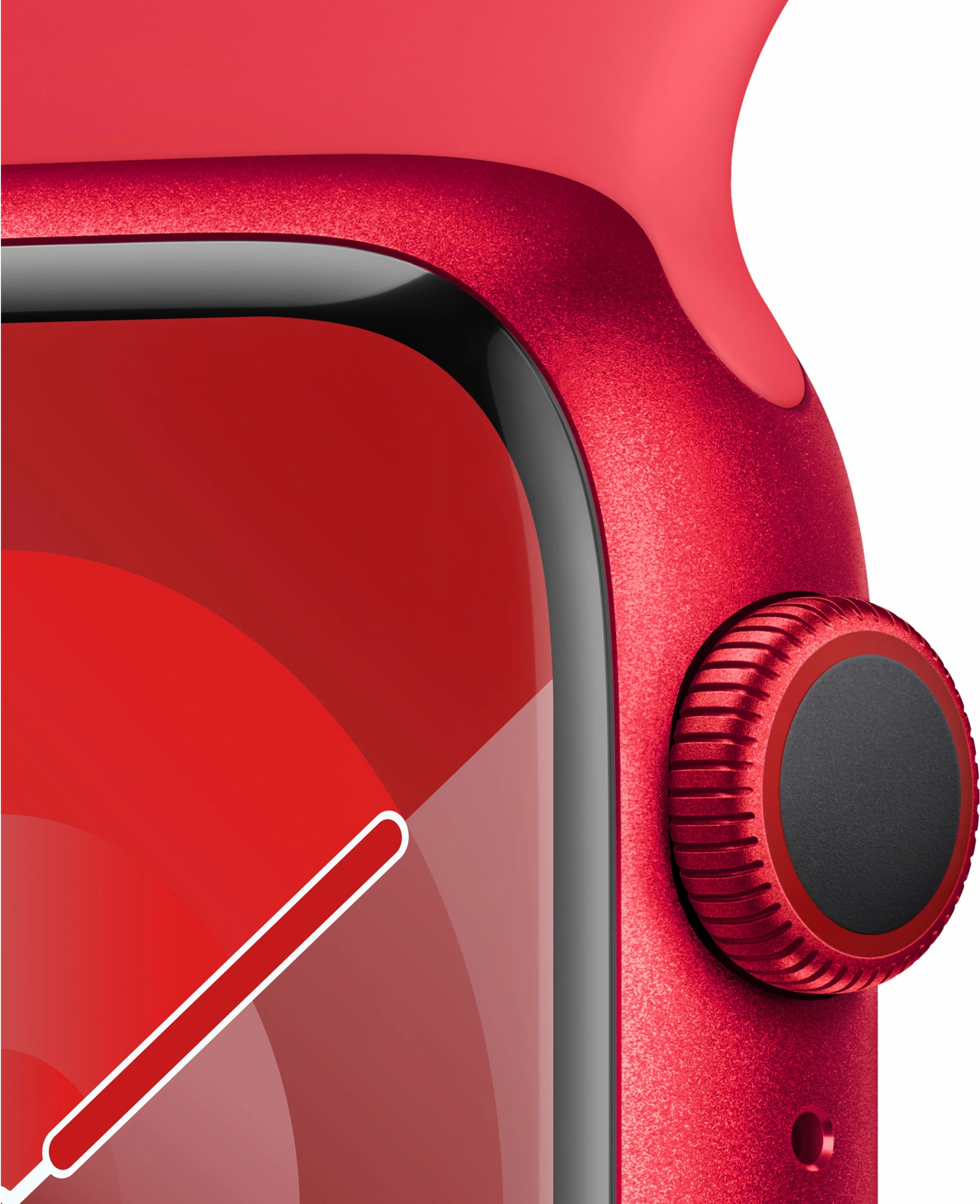 Smartwatch Apple Watch S9 Aluminium 41mm Cellular, rrip i kuq S/M