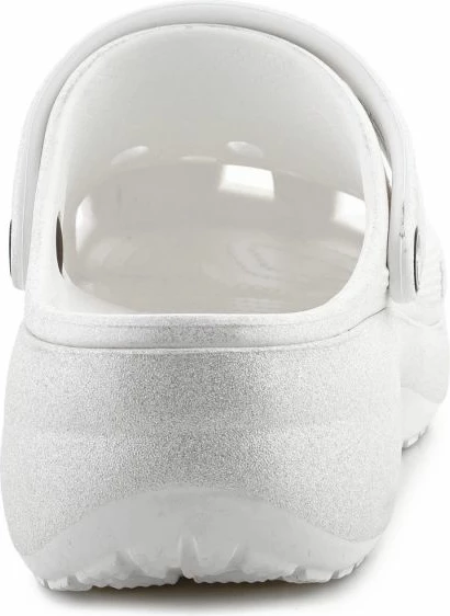 Atlete platformë femra Crocs Classic Platform Glitter Clog 207241-0WV, chalk