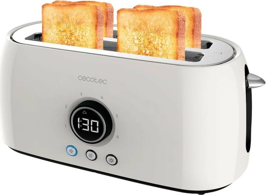 Toster Cecotec ClassicToast 15000, 1500W, bezhë