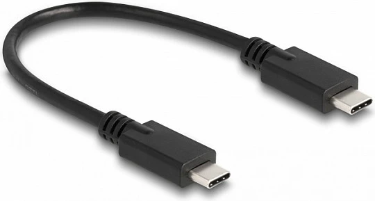 USB-C Hub DeLOCK 3-Port, 10Gbps, me lexues SD/MicroSD, gri