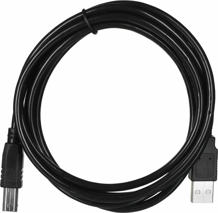 Kabllo USB 2.0 Lanberg CA-USBA-10CC-0018-BK, e zezë, 1.8m