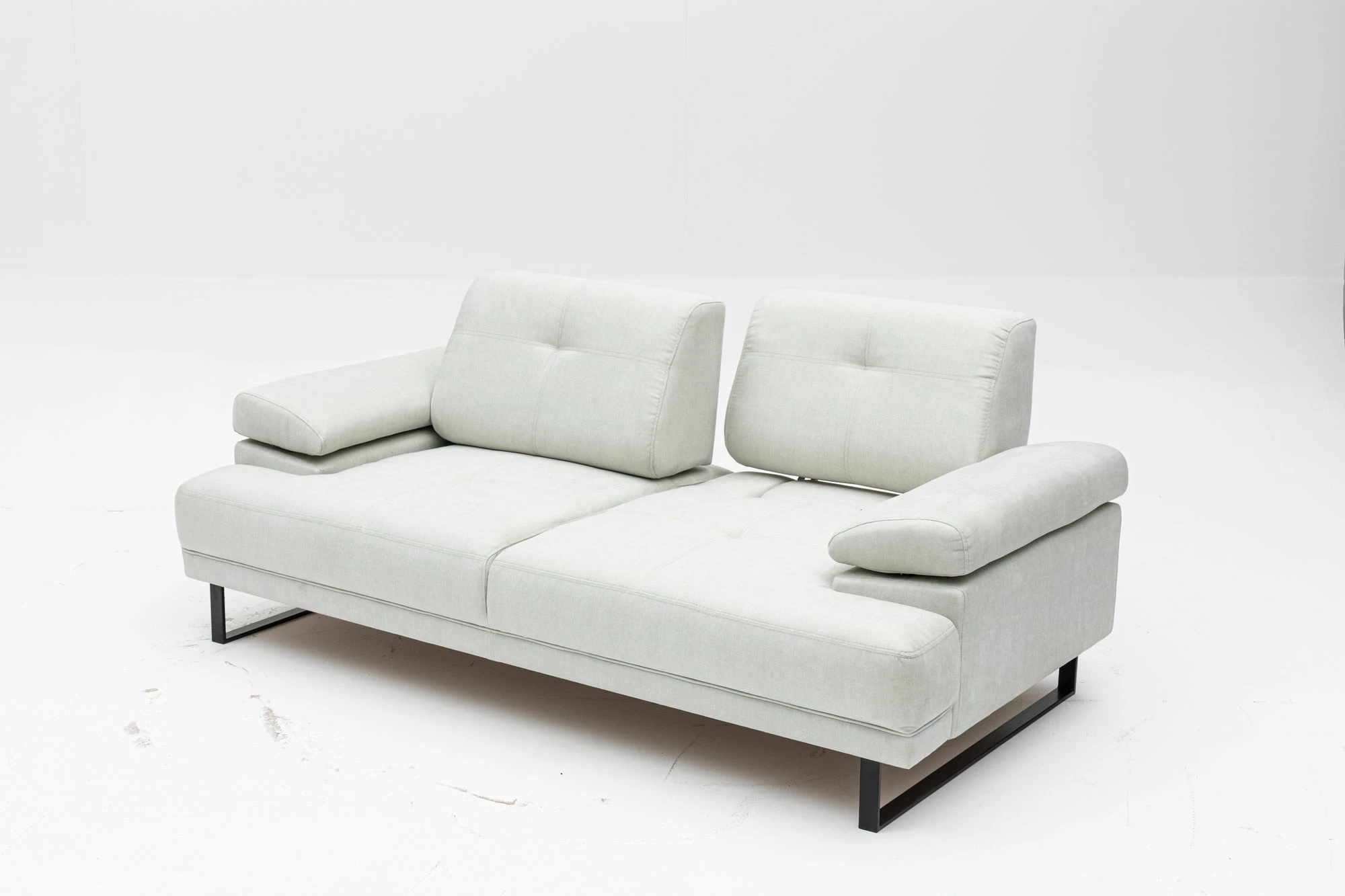 Divan-krevat dy ulëshe, Atelier del Sofa, Mustang, i bardhë