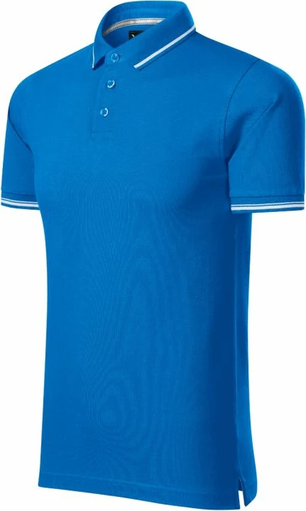 Fanellë polo Malfini për meshkuj, blu