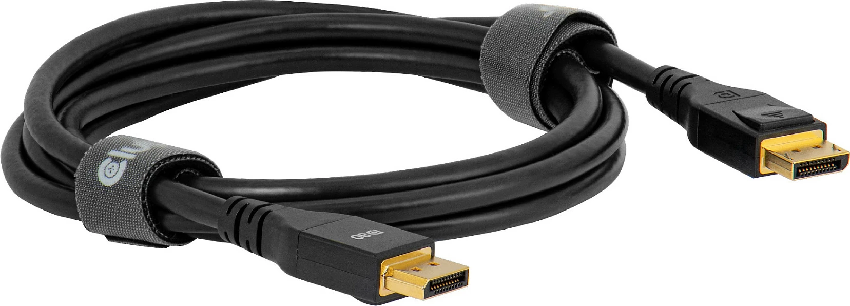 Kabllo DisplayPort Club 3D CAC-1094, DP 2.1 DP80, 2m, 8K 240Hz, e zezë