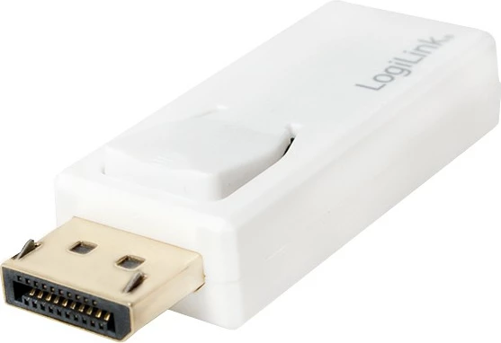 Adapter DisplayPort në HDMI LogiLink CV0100, i bardhë