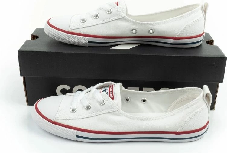 Atlete femra Converse Chuck Taylor All Star Ballet Lace, të bardha [Madhësia: 40]