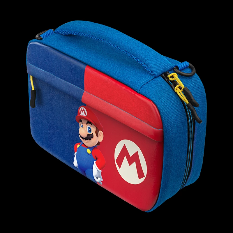 Kasë transportuese PDP Mario për Nintendo Switch/Switch Lite/Switch OLED, kuqe/blu