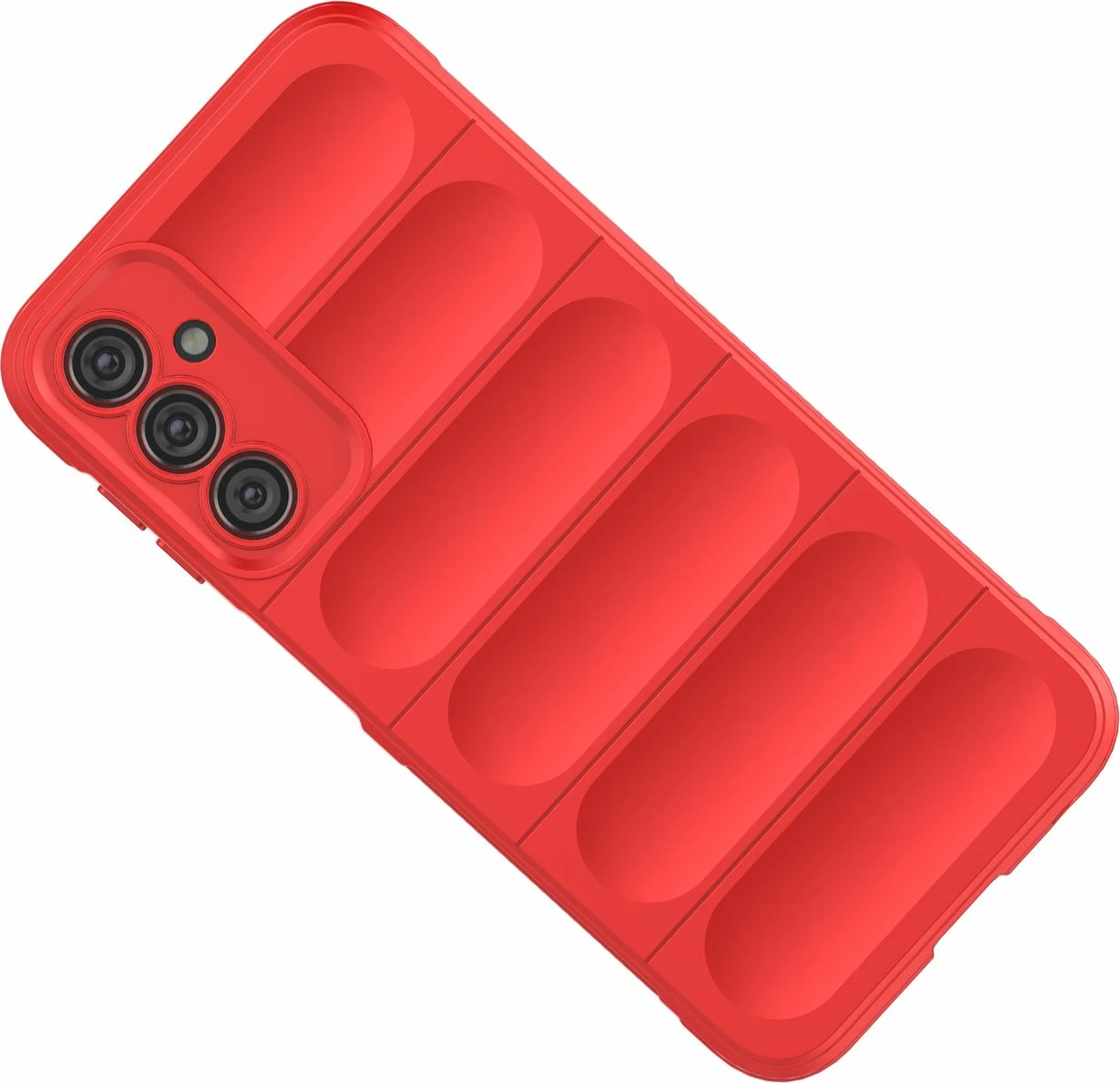 Mbështjellës Hurtel Magic Shield Case për Samsung Galaxy A24 4G, i kuq