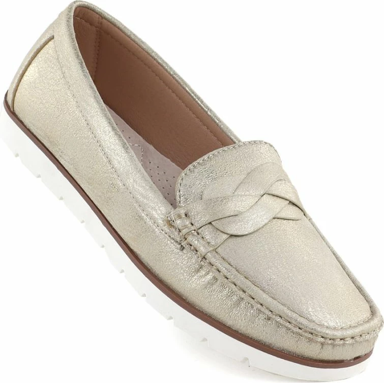 Mokasina për femra Yakimasport, të arta