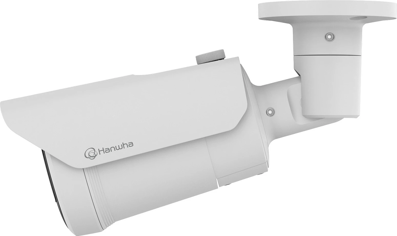 Kamerë sigurie Hanwha Wisenet QNO-C8083R, 5MP, bullet, IP66, natë/dite, bardhë