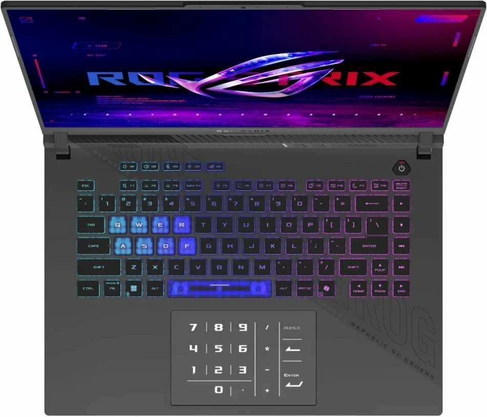 Laptop Asus ROG Strix G16 G614FP-R9161 Ryzen 9 9955HX 16GB/1TB RTX 5070 16\" 240Hz, i zi