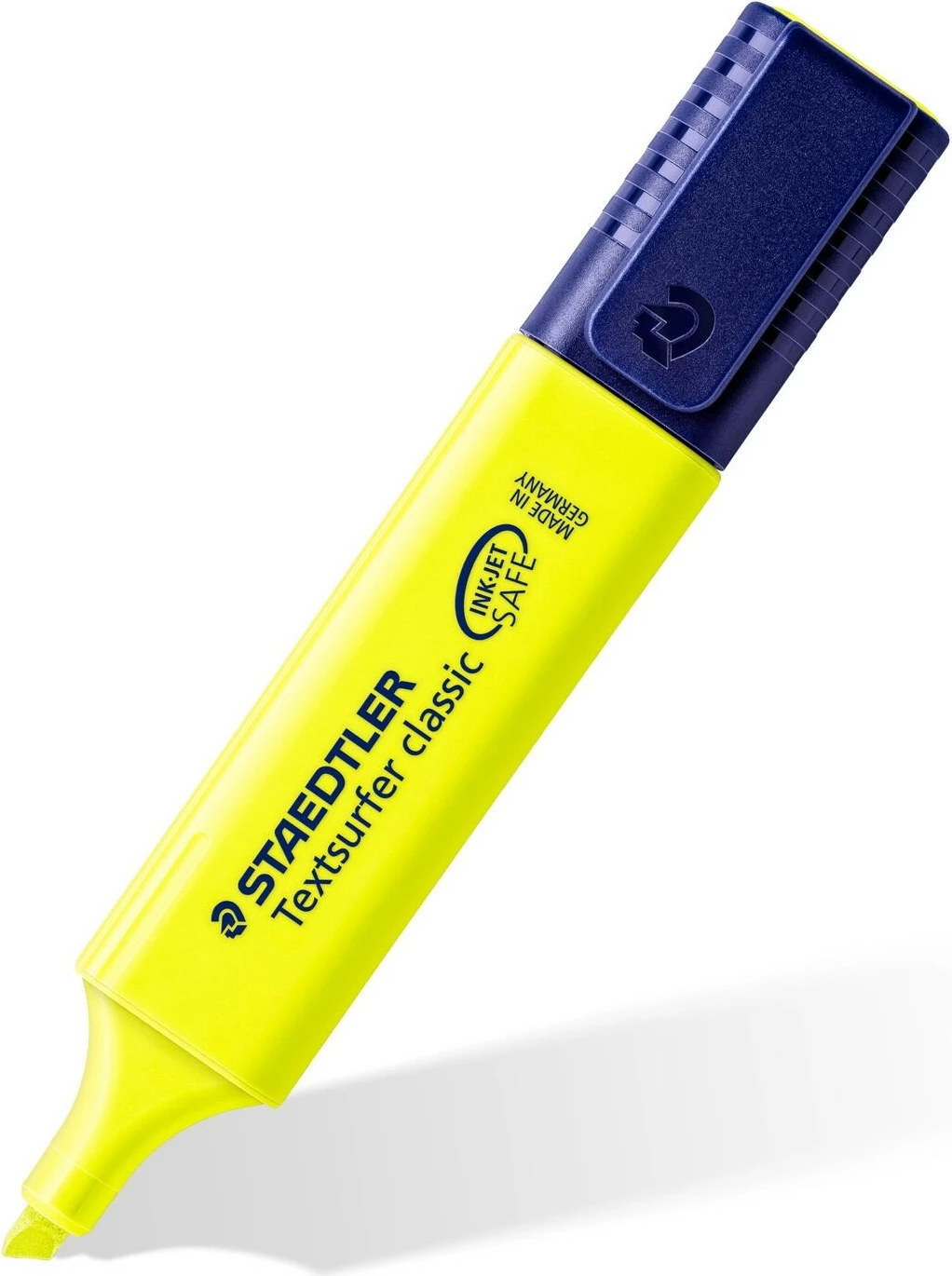 Set markerash STAEDTLER Textsurfer classic 364, 4 copë, majë shpatule, ngjyra kaltër, gjelbër, rozë, verdhë