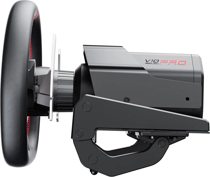 set gaming timon + pedale PXN V10 Pro 3.2Nm direct-drive timon 270 mm 17 butona USB për PC/PS4/Xbox me kapëse montimi set