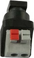 Konektor ndriçimi Synergy21 S21-LED-000965, 27x20x15 mm, i zi