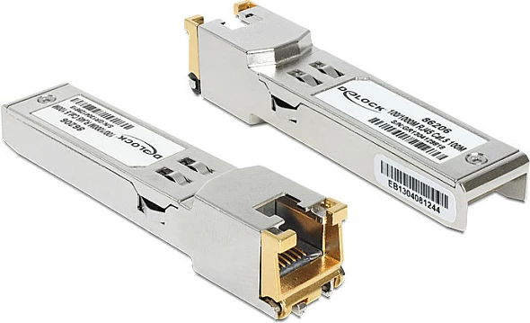 Modul SFP DeLOCK 86206, 1 Gbit/s, RJ45, 100 m
