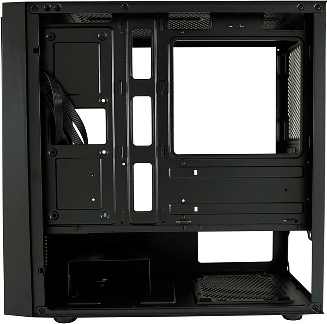 Kasë LC-Power 2016MB, Micro Tower, micro ATX/Mini-ITX, e zezë