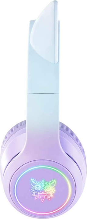 Kufje gaming ONIKUMA B90, Bluetooth 5.0, me mikrofon, RGB, blu/vjollcë