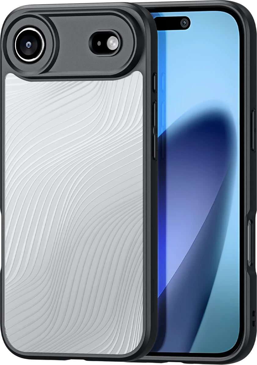 Mbështjellës Dux Ducis Aimo për iPhone 17 Air, i zi