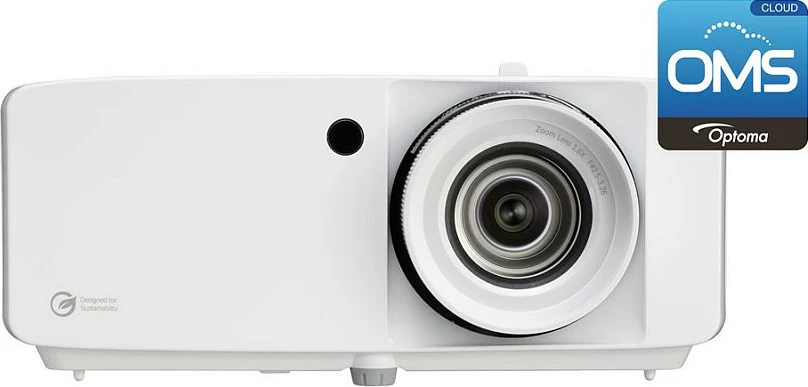 Projektor laser Optoma ZH551, Full HD, 5600 ANSI lumen, 3D, Wi‑Fi, i bardhë