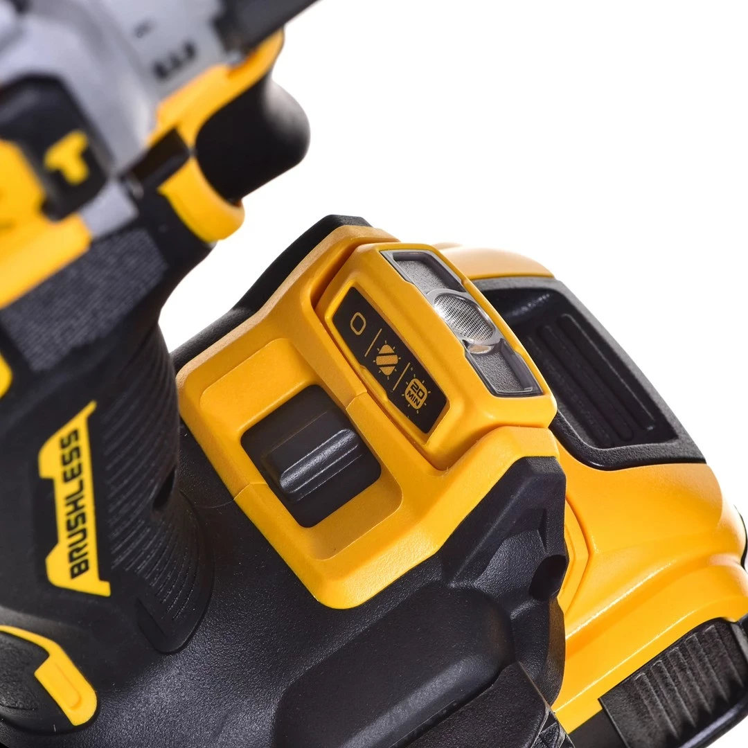 Drill/driver DeWalt DCD805P2T, 18V, 2x5.0Ah, me valixhe TSTAK, Verdhë