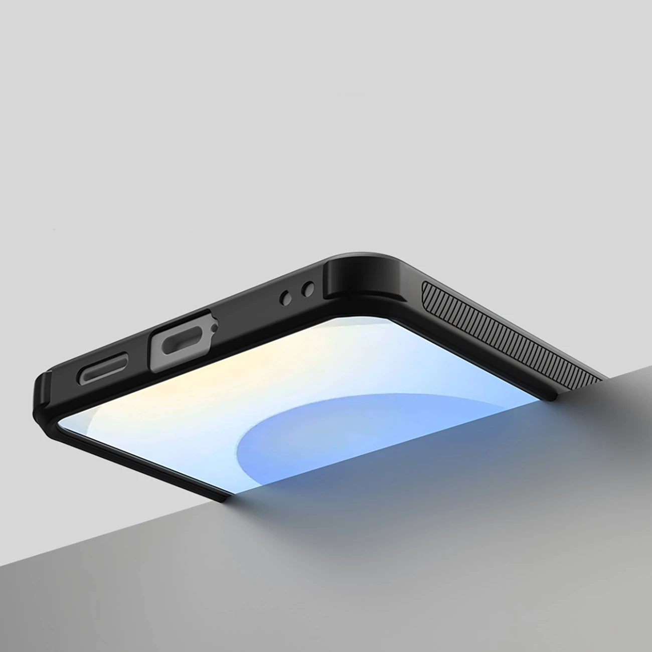 Mbështjellës Nillkin Super Frosted Shield Pro për Samsung Galaxy S26+, TPU/PC, e zezë transluzente, me kuti