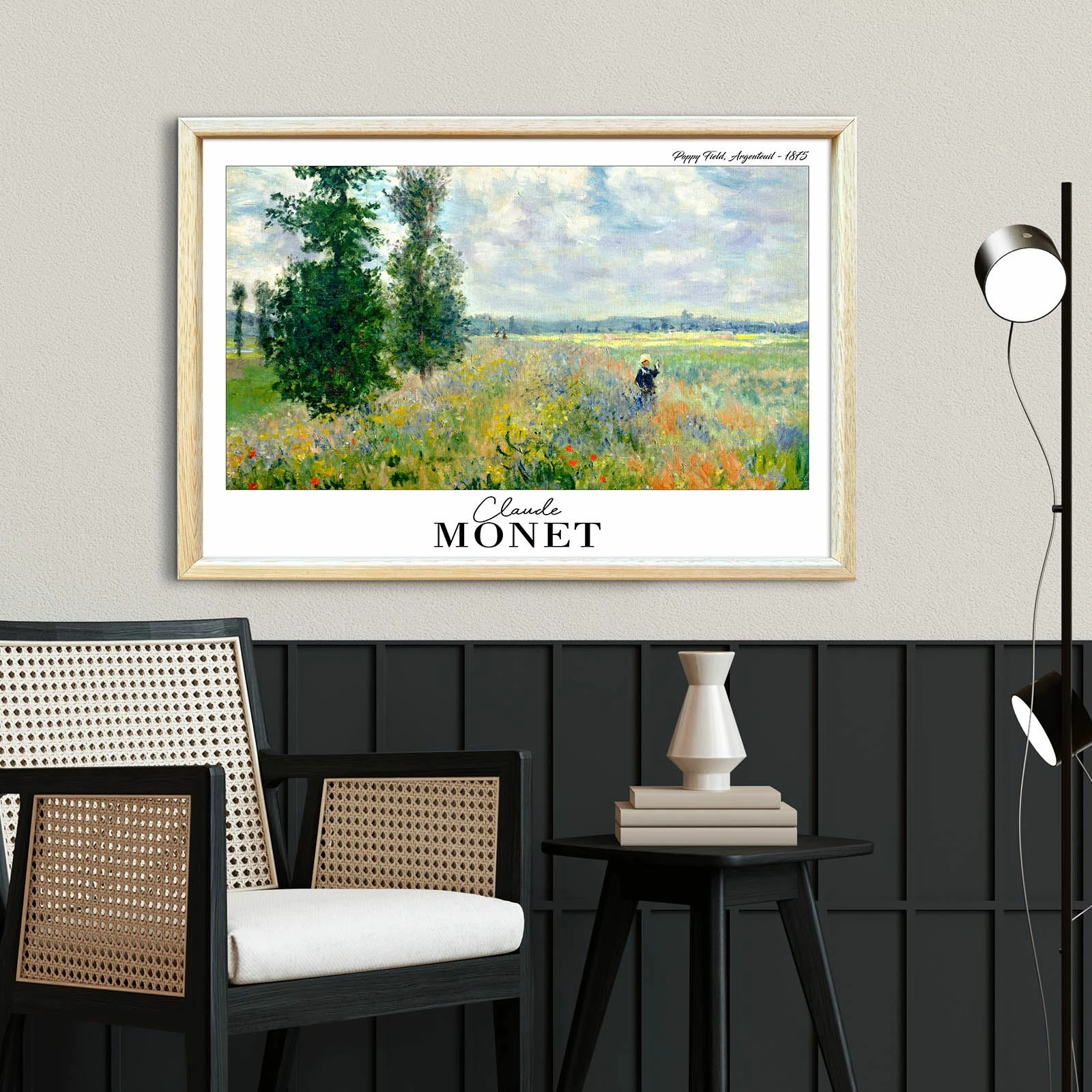 Pikturë dekorative me kornizë, Wallity, 4262AHSMONET-021